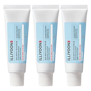 일리윤 세라마이드 비건 핸드크림 무향, 50ml, 3개