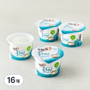 요플레 플레인, 180g, 16개