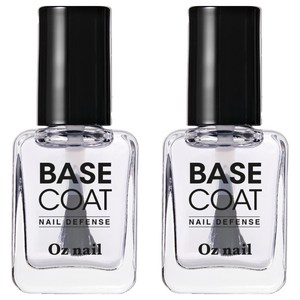 오즈네일 디펜스 네일 베이스 코트, 8ml, 투명, 2개