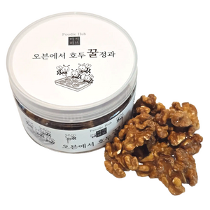 미식허브 오븐에서 호두꿀정과, 110g, 1개
