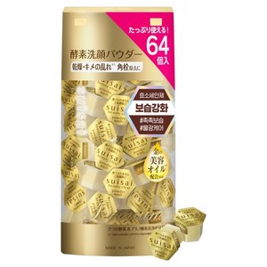 수이사이 뷰티 클리어 골드 파우더 워시 64개입, 22.4g, 1개