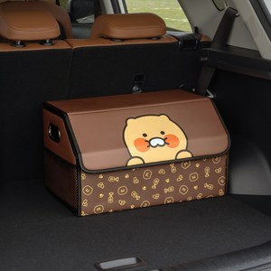 카카오프렌즈 춘식이 클리어 차량용 트렁크 정리함, 혼합색상 골드박스 특가