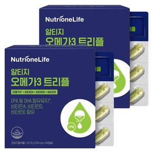 뉴트리원 알티지 오메가3 트리플, 60정, 2개