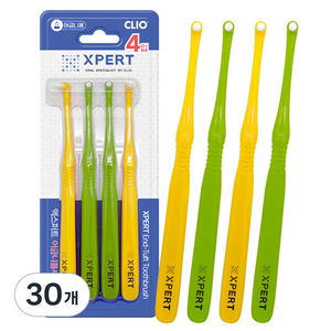 XPERT 어금니 틈새용 칫솔, 4개입, 30개