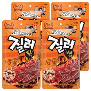 샘표 질러 직화육포, 70g, 4개