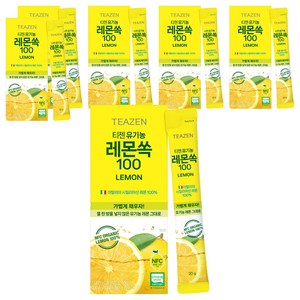 티젠 유기농 레몬쏙 100, 84개, 20g