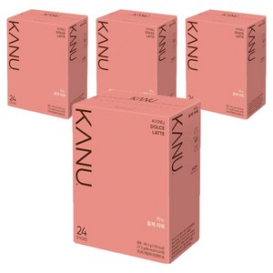 카누 돌체 라떼 커피믹스, 17.3g, 24개입, 4개