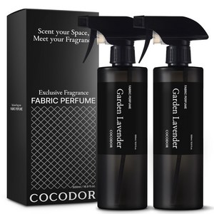 코코도르 섬유탈취제 가든라벤더 본품, 500ml, 2개