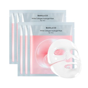 바닐라코 화이트 콜라겐 하이드로겔 마스크 32g, 6개, 1개입