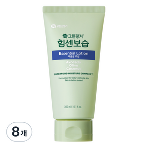 그린핑거 힘센보습 에센셜 로션, 300ml, 8개