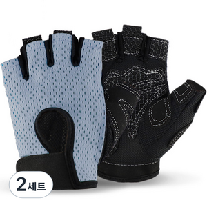 올하이 논슬립 슬림 요가 장갑 양손착용 세트, 03 그레이, 2세트