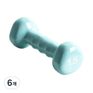 아이워너 PVC 삼각 아령, 1.5kg, 6개