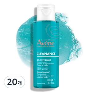 아벤느 클리낭스 클렌징 젤, 100ml, 20개