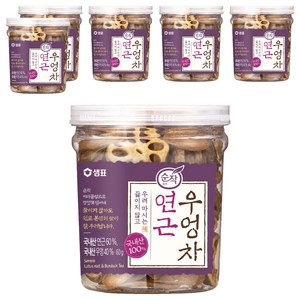 순작 연근 우엉차 원물, 60g, 6개, 1개입