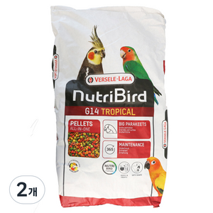 버셀라가 뉴트리버드 G14 트로피칼 사료 422115, 2개, 1kg
