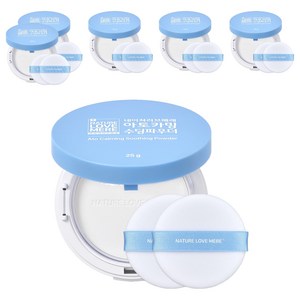 네이쳐러브메레 아토카밍 수딩파우더 무향+퍼프 2개, 6세트, 25g
