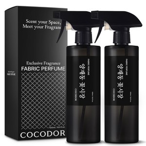 코코도르 퍼퓸 섬유탈취제 양재동꽃시장, 2개, 500ml