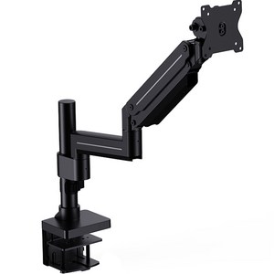 엘디엘마운트 싱글 모니터암 울트라 고중량 모니터 거치대 APL-AG03, 블랙, 1개
