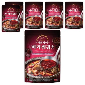 차오차이 마라 훠궈 소스, 125g, 6개