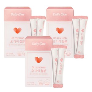 데일리원 오 마이 철분, 60g, 3개