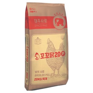 대주 꼬꼬닭 육계용 펠렛 사료, 20kg, 1개