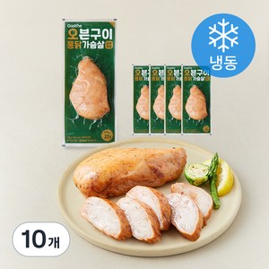 굽네 오븐구이 통 닭가슴살 오리지널 (냉동), 110g, 10개, 1개입
