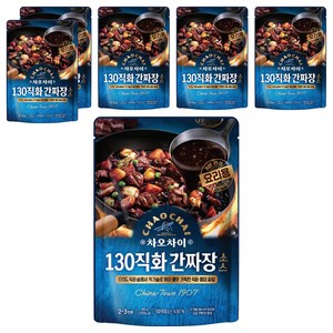 차오차이 130직화 간짜장소스, 165g, 6개