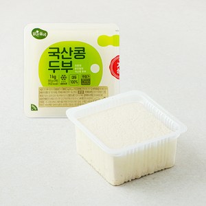 맑은물에 국산콩 두부, 500g, 2개 골드박스 특가