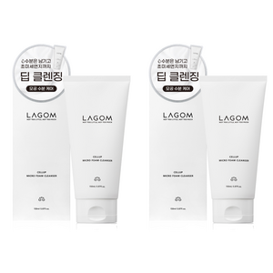 라곰 셀럽 마이크로 폼 클렌저, 150ml, 2개