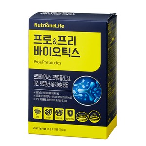 뉴트리원 프로 앤 프리바이오틱스 30p, 150g, 1개