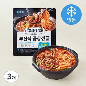 청정원 호밍스 부산식 곱창전골 (냉동), 560g, 3개