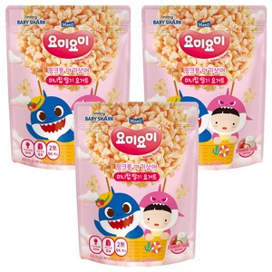 요미요미 미니팝, 딸기요거트, 25g, 3개