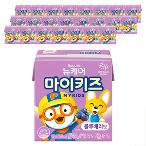 마이키즈 음료 블루베리맛, 150ml, 24개