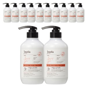 제이멜라 인 프랑스 퓨어 스프링 애플 헤어 트리트먼트, 12개, 500ml