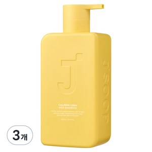 제이숲 카밍세라 키즈 샴푸 청사과향, 3개, 500ml