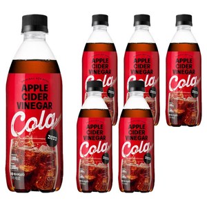 클룹 애사비소다 제로 콜라, 6개, 500ml