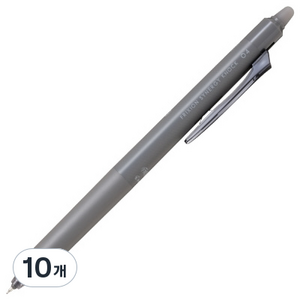 파이롯트 프릭션 시너지노크 볼펜 0.4mm, 블랙, 10개
