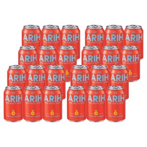 아리 듀얼바이오틱소다 포지티브 오렌지, 24개, 355ml