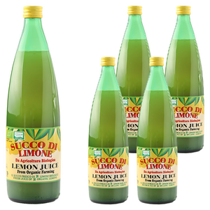 유로푸드 유기농 레몬주스, 1L, 5개