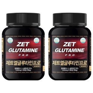 제트리션 제트엘글루타민프로 1000mg, 2개, 180정