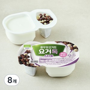 풀무원 다논 요거톡 스타볼 요거트, 132.25g, 8개