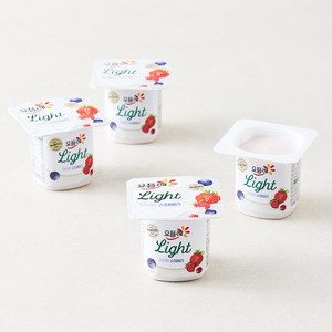 요플레 라이트 슈퍼베리, 80g, 4개입, 1개
