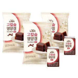 뉴케어 정품 고칼슘 영양갱, 1.2kg, 3개