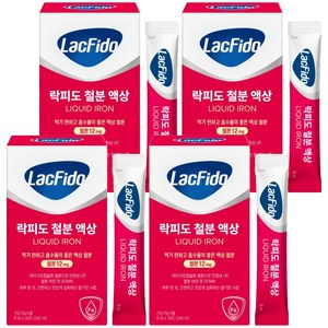 락피도 철분 액상 30포, 240ml, 4개