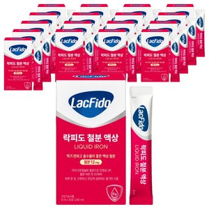 락피도 철분 액상 30포, 240ml, 18개