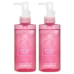 온더바디 20초 매직 클렌징 오일 폼, 200ml, 2개