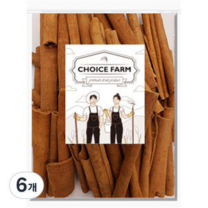 초이스팜 시나몬 스틱, 250g, 6개