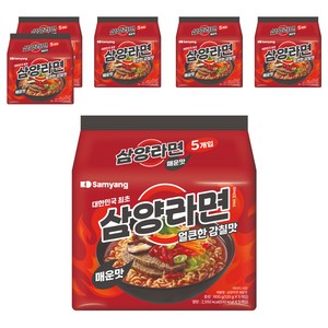 삼양라면 매운맛 120g, 30개