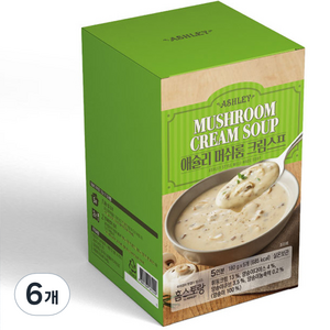 HOMESTAURANT 머쉬룸 크림스프 5p, 900g, 6개