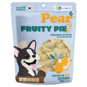 멍냥빌리지 강아지 프루티파이, 100g, 1개, 배